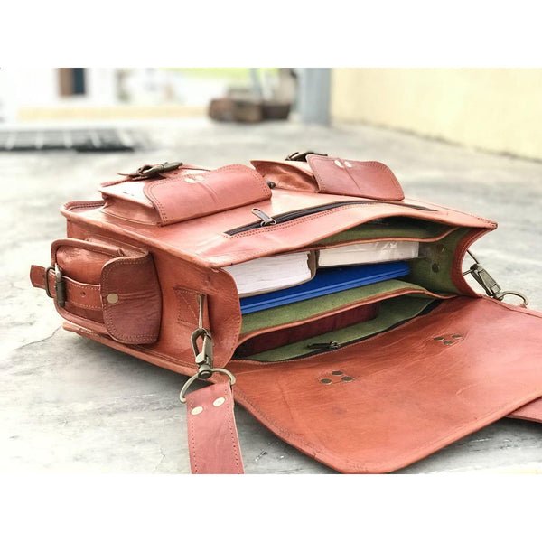 Handmade Leather Briefcase Satchel For The Fasionista! Leather Bags Gallery