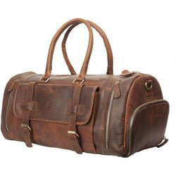 Crazy Horse Men’s Leather Overnight Bag Leather Bags Gallery