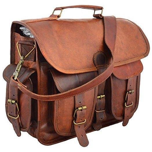 Handmade Laptop Satchel Briefcase