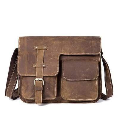 Genuine Vintage Leather Shoulder/Messenger Bag