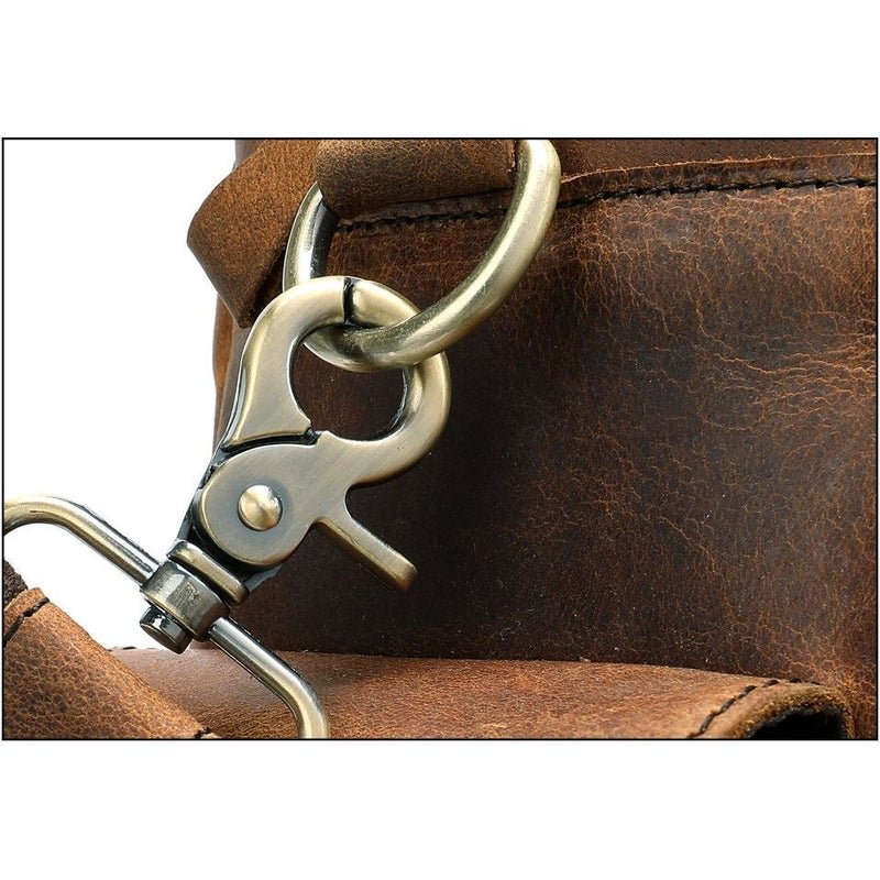 Vintage Retro Leather Shoulder Handbag